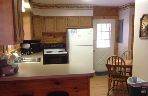 Gould City House | 2 Bdrm Lake Front Log Home on S Manistique Lake with Fireplace