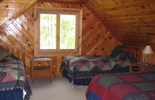 Gould City House | 2 Bdrm Lake Front Log Home on S Manistique Lake with Fireplace