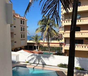 Marina Mazatlan Apartment | 2 bdrm - Sleeps 8 -Ocean front -Ocean View