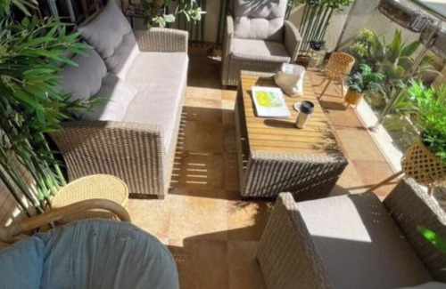 La Azohia Apartment | 2 bedroom, air conditioned beach apartment with patio, sea and mountain view