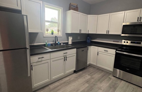 Creston Apartment | 2-bedroom apartment close to uptown Creston with WiFi and off street parking.