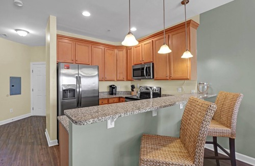 Surf City Condo | 2 Bedroom in Surf City- community pool and beach access steps away