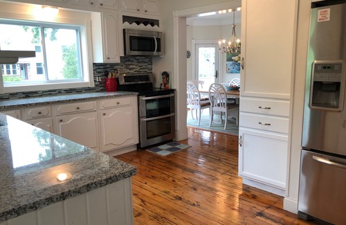 Elk Rapids House | 2 Blocks to beach, downtown. Sleeps 12. Porch, Deck, Fire Pit