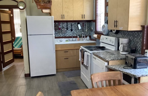 Vilano Beach Apartment | 2 blocks to beach, close to Publix, .with relaxing yard & private park.