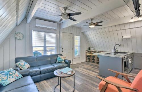 Surfside Beach House | 2 Blocks to Surfside Beach A-Frame Home with Deck