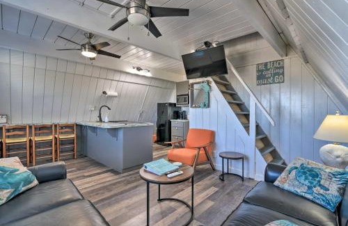 Surfside Beach House | 2 Blocks to Surfside Beach A-Frame Home with Deck