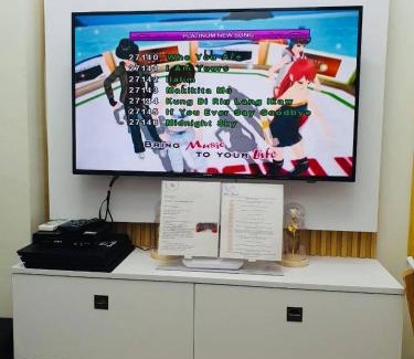 San Bartolome Apartment | 2 Br CONDO Vine Residences Quezon City with POOL WIFI Karaoke BOARD GAMES NETFLIX