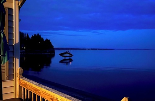 Malletts Bay House | 2 BR waterfront home. Colchester Point, Lake Champlain. 15 min to Burlington.