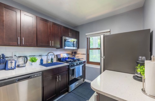 Hasbrouck Heights Apartment | 2 DEEP Discounted Apts by American Dream, Sleeps 8