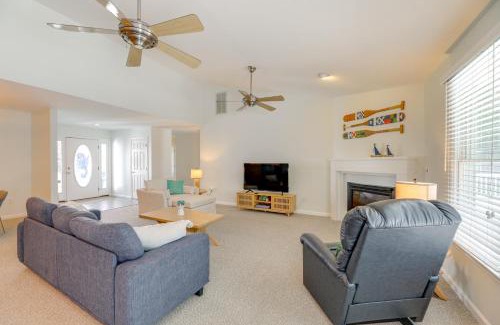 Ocean View House | 2 Mi to Bethany Beach Home with Furnished Deck