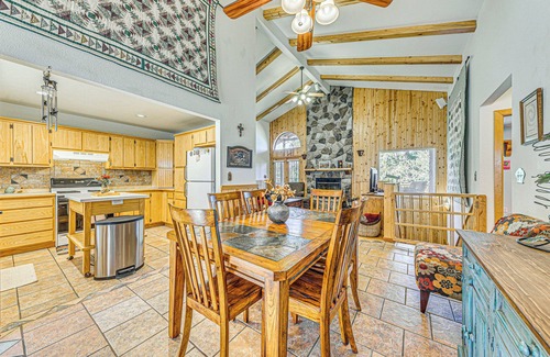 Bear Park House | 2 Mi to Dtwn: Cloudcroft Home w/Furnished Deck