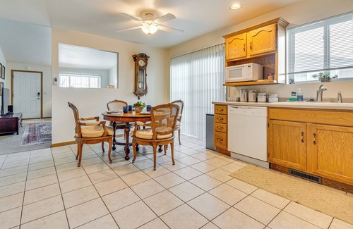 Manitowoc House | 2 Mi to Lake Michigan: Cozy Duplex w/Private Yard