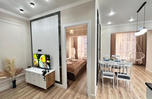 Almaty Apartment | 2 room apartment, ЖК Комфорт Сити Бизнес flat 72