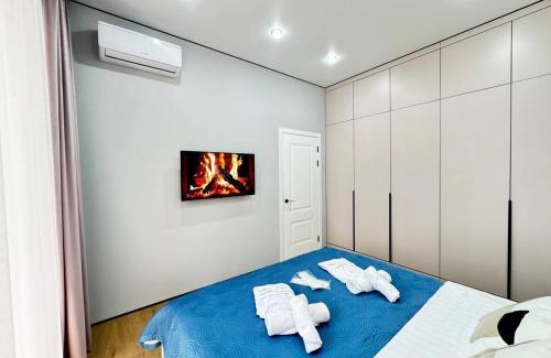 Ulytau District Apartment | 2 room apartment near MEGA with mountain view, 88