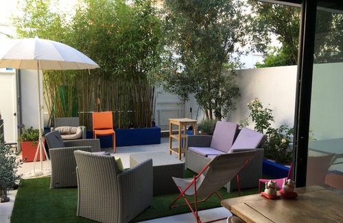 Pontaillac House | 20 m de la Plage de Pontaillac à Royan, Rare, Maison de Ville Avec Jardin