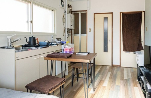 Shinkawacho Apartment | 201 Nonsmoking Oneroom apartment with bathroom and toilet Free parking available/Hakodate Hokkaidō