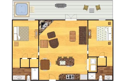 Hidden Hills House | 22 in Gatlinburg! Free tickets to Dollywood & more! Resort Pool