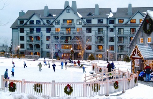 Stratton Mountain Condo | 2400 sf 4BR/4BA STRATTON CONDO. Walk to Village. Pool, spa, sauna, game room.