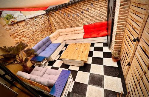 Jean Jaures House | 24H Legend - House 10 People With Private Terrace