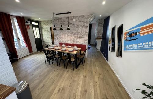 Jean Jaures House | 24H Legend - House 10 People With Private Terrace