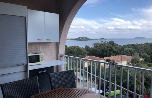 Porto-Vecchio Apartment | 26 studio 200m from the sea PANORAMIC SEA VIEW