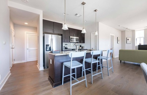 Downtown Baltimore Apartment | 2B/2BA Luxury Downtown Suite, Rooftop Deck & Gym