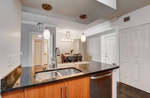 Downtown West Palm Beach Apartment | 2BR Condo in The Prado Huge Balcony Pool Gym Walkable Location in WPB