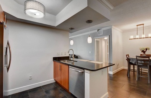 Downtown West Palm Beach Apartment | 2BR Condo in The Prado Huge Balcony Pool Gym Walkable Location in WPB