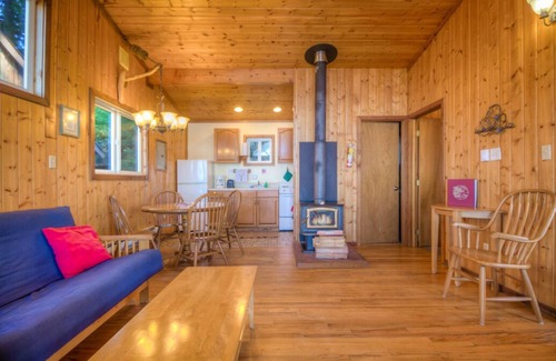 West Beach Cabin | 2BR Deluxe Beachfront Cabin on walk-out west-facing beach!