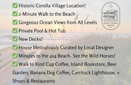 Ocean Hill House | 2Min Walk to Beach Private Pool & Hot Tub