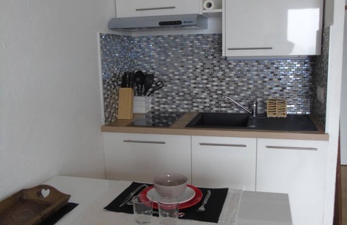 Bogeve Apartment | 2pers studio in the heart of Haute-Savoie with balcony, refurbished.