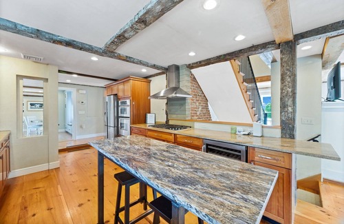 Mystic House | 3,000 sq ft Downtown Mystic House, Private Backyard & Parking