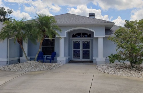 Englewood House | 3 bedroom 3 bath house with private heated screened pool on a quiet cul de sac