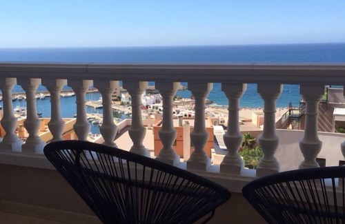 Aguadulce Apartment | 3 bedrooms - Balcony and panoramic sea view. Sleeps up to 8 - WIFI