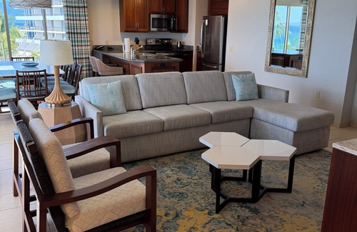 Kaanapali Villa | 3 BR Oceanfront Villa: Marriott's Lahaina Tower; Jan 9 - Mar 6th, 2027