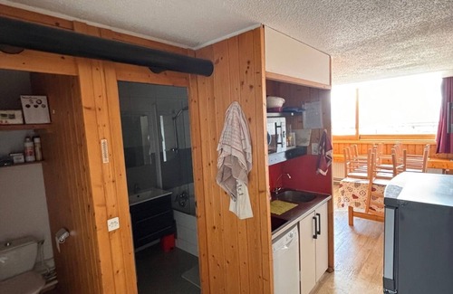 Arc-1600 Apartment | 3 Real rooms 50 m2 at the foot of the slopes(French Ski School)and summer swimming pool