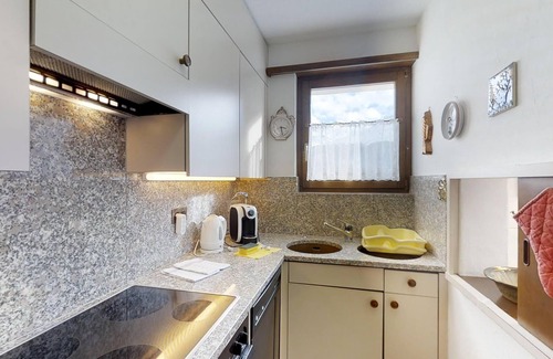 Celerina-Schlarigna Apartment | 3-room apartment on the ground floor, approx.