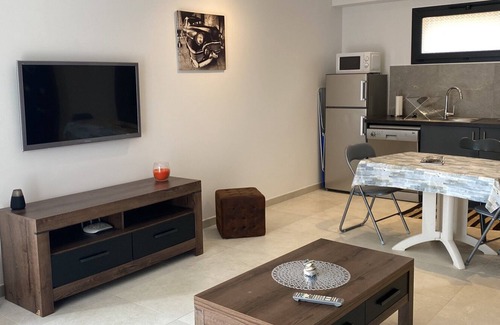 San-Nicolao Apartment | 3-star apartment with mountain views, 5-minute drive from the beach