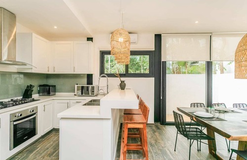 Ek Balam Village House | 3 Story Home, Private Roof Pool, Tropical Views