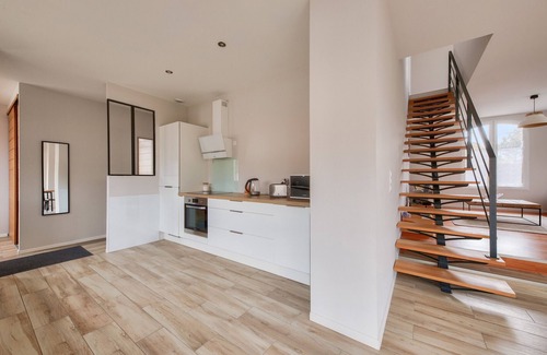 Lanton House | 300m from the beach, house for 7 with a pool