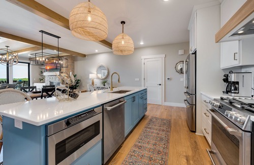 Sister Bay Condo | 302 with a View! Luxury 2 bed 2 bath condo with amazing views of Sister Bay