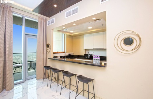 Jebel Ali Apartment | 3B-Amna Tower-4801 by bnbme homes