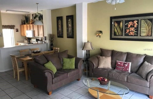 Kissimmee House | 3BR, 2.5BA Townhome w/Lake View, Sunny Rear Yard, Private Patio & Hot Tub (4715)