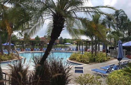 Kissimmee House | 3BR, 2.5BA Townhome w/Lake View, Sunny Rear Yard, Private Patio & Hot Tub (4715)