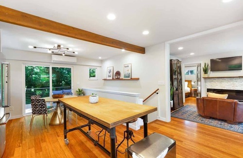 North Beach/Blue Ridge House | 3BR Seattle Home · Sleeps 4 · Yard, Fire Pit & EV Charger