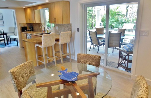 Boca Raton House | 4/3 Pool Home. Tropical, Private, Short Walk to Beach