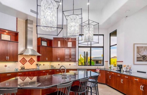 North Scottsdale Villa | 4.5 Million Mouth Watering Millionaire Mansion+Gym+SportCourt+Putting Grn+Casita