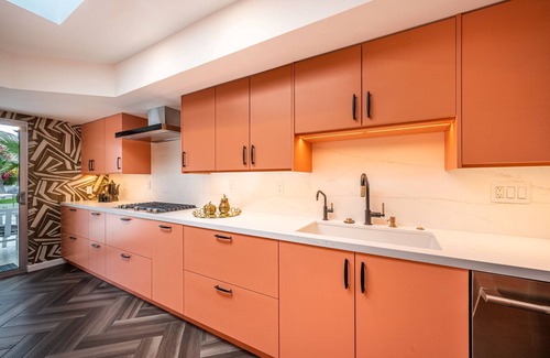 Indian Canyon House | 4,775 Sq Ft MidMod Estate, 5 King Beds, All En Suites, Saltwater Pool, Spa