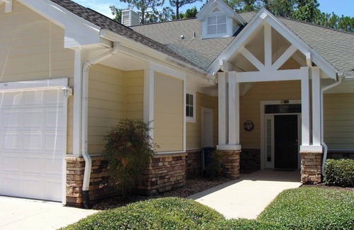 St. Augustine Condo | 4-BDR sleeps 8 -preserve views-easy walk to pool-hot tub -near beaches!
