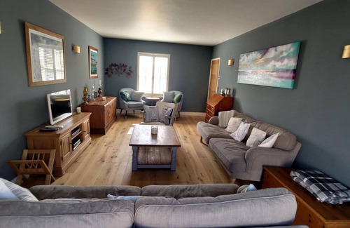 Charlestown House | 4 Bed Charlestown contemporary house 400m from harbour & beach with sea views